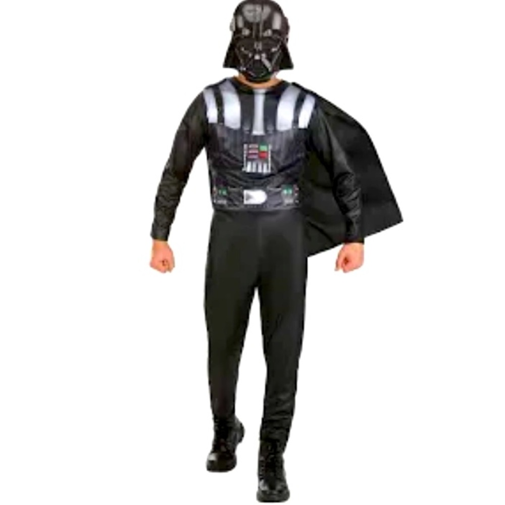 Star Wars Darth Vader Kids Costume with Cape - One Size